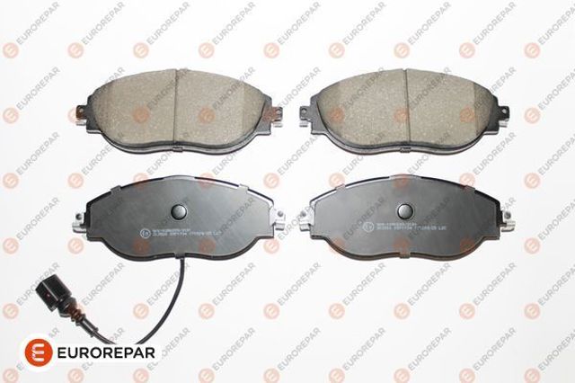 Колодки тормозные передние дисковые 1639373480 EUROREPAR