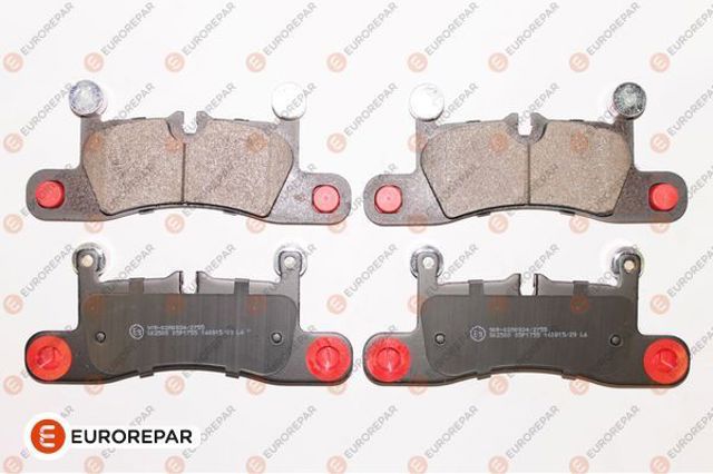 Колодки тормозные дисковые комплект 1639379380 EUROREPAR