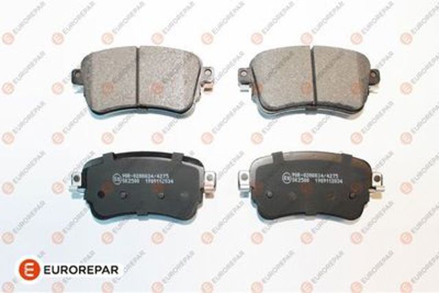Колодки тормозные дисковые комплект 1675991880 EUROREPAR