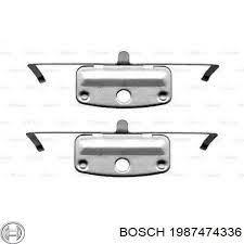 Комплект пружинок крепления дисковых передних колодок 1987474336 BOSCH