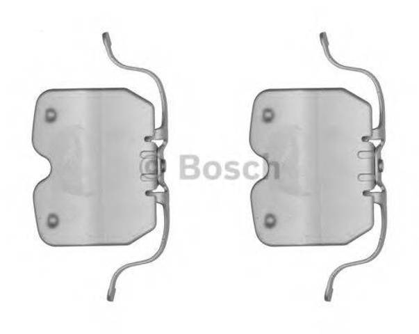 Комплект пружинок крепления дисковых колодок, передних 1987474725 BOSCH
