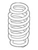 Пружина подвески 1K0511115CL VAG