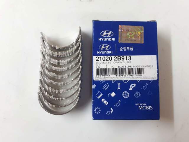 Комплект подшипников скольжения коленвала 210202B913 HYUNDAI