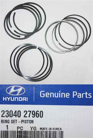 Стандартные поршневые кольца в комплекте 2304027960 HYUNDAI