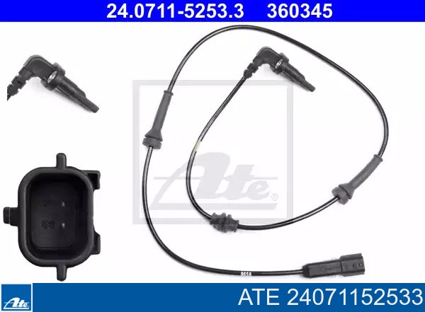 Передний датчик АБС 24071152533 ATE