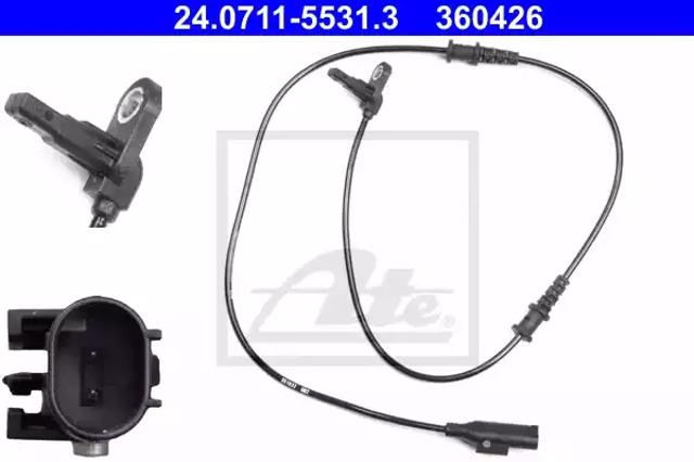 Датчик АБС (ABS) передний 24071155313 ATE