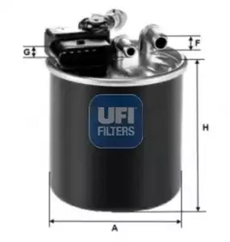 Фильтр-отстойник топлива грубой очистки 2415100 UFI