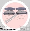 Колодки тормозные передние дисковые 244521752 ZIMMERMANN