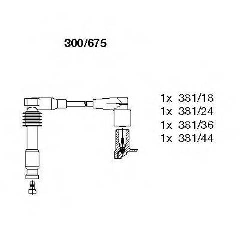 Высоковольтные провода  300675 BREMI