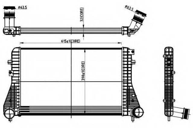 Интеркулер 30306 NRF