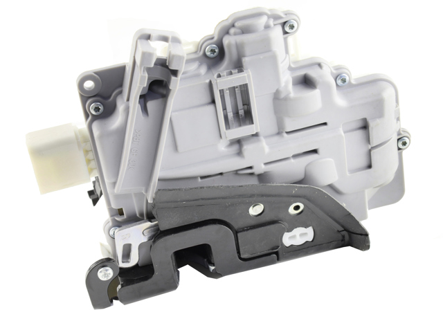 Дверной замок передний правый Volkswagen Touareg II