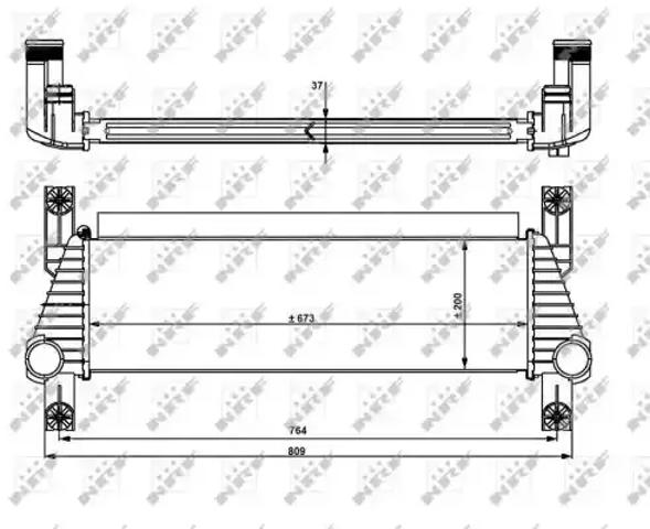 Интеркулер 30918 NRF