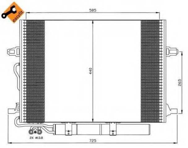 Конденсатор 35517 NRF