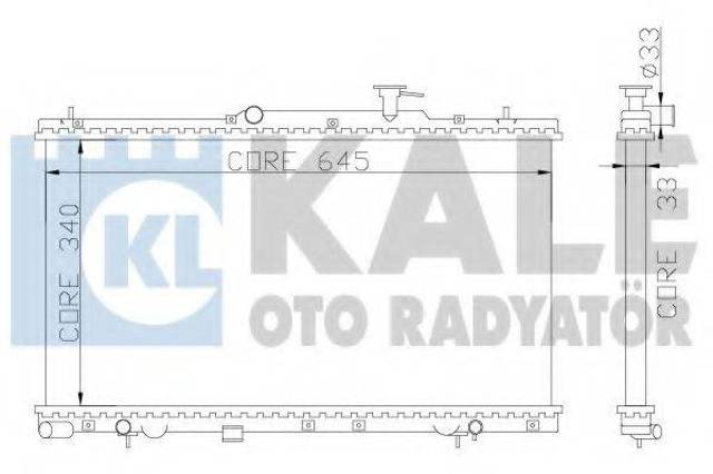 Радиатор основной 369000 KALE