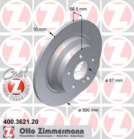 Тормозные диски 400362120 ZIMMERMANN