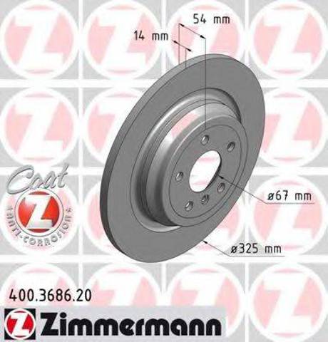 400368620 ZIMMERMANN Тормозные диски купить в Павлоград