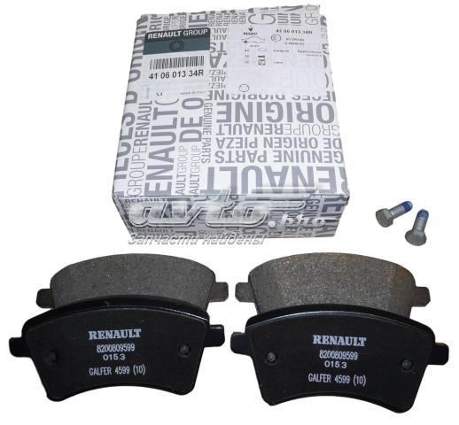 410601334R RENAULT Колодки тормозные передние дисковые купить в Черкассы