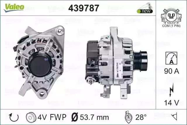 Генератор автомобильный 439787 VALEO
