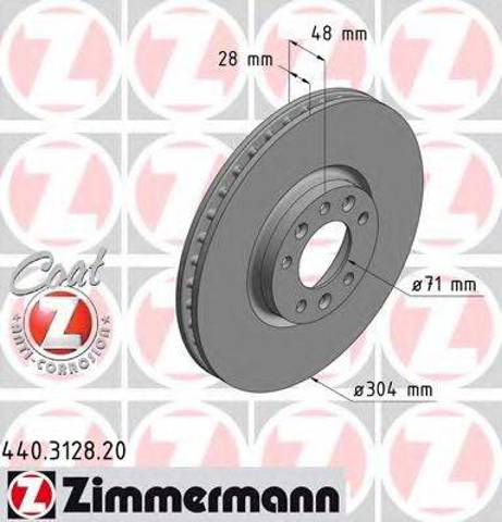 Ротор тормозной 440312820 ZIMMERMANN