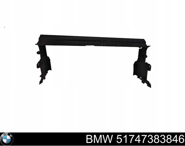 Нижний дефлектор радиатора 51747383846 BMW