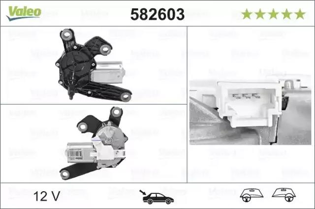 Стеклоочиститель двери задка 582603 VALEO