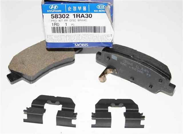 Колодки тормозные дисковые комплект 583021RA30 HYUNDAI