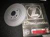 Тормоз дисковый передний 590281020 ZIMMERMANN