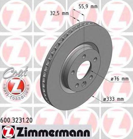 Ротор тормозной 600323120 ZIMMERMANN