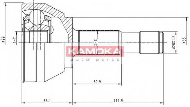 Внешняя граната 6152 KAMOKA