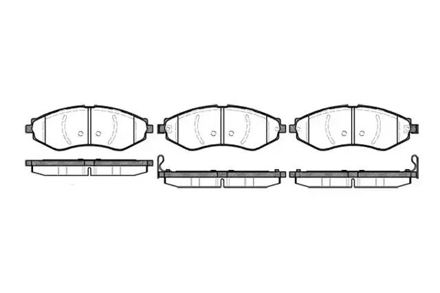 Колодки передние Daewoo Nubira 2