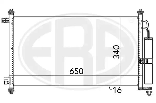 Конденсер 667069 ERA
