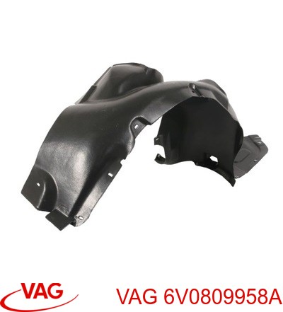 6V0809958A VAG Подкрылок крыла переднего правый купить в Каменское