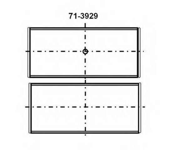 Подшипники скольжения 7139294STD GLYCO
