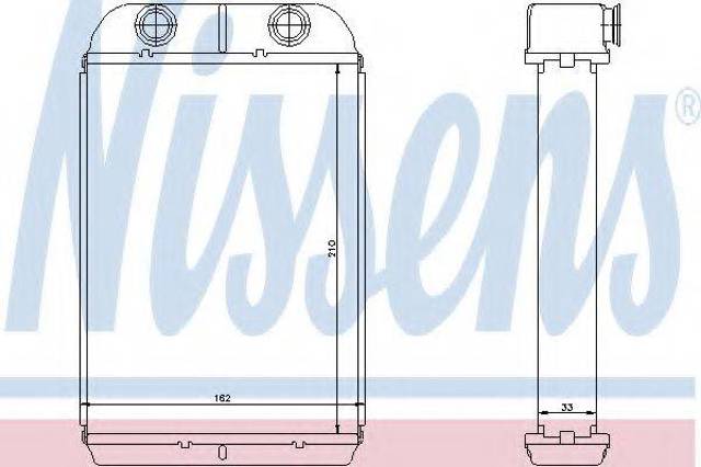 Радиатор печки 71452 NISSENS
