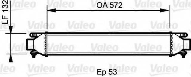 Охладитель наддувочного воздуха Fiat Doblo 2