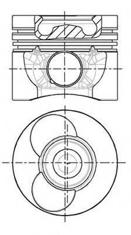 Поршня, 2-й ремонт Мерседес-бенц Спринтер I 2-t