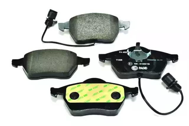 Колодки тормозные дисковые комплект 8DB355007461 HELLA