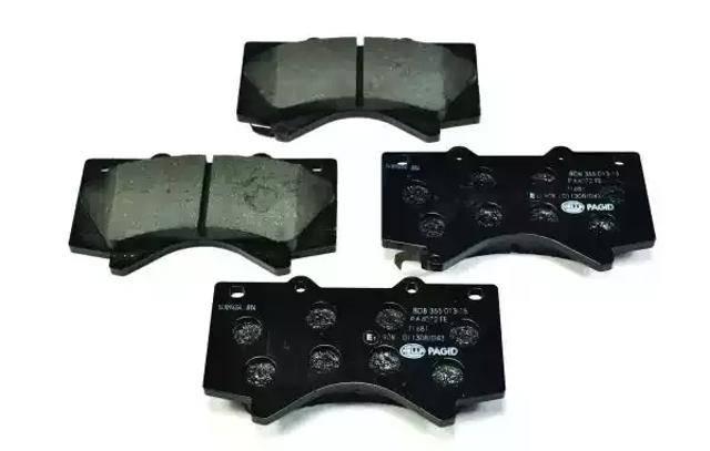 Колодки тормозные передние дисковые 8DB355013151 HELLA