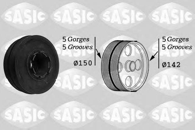 Шкив коленвала 9001810 SASIC