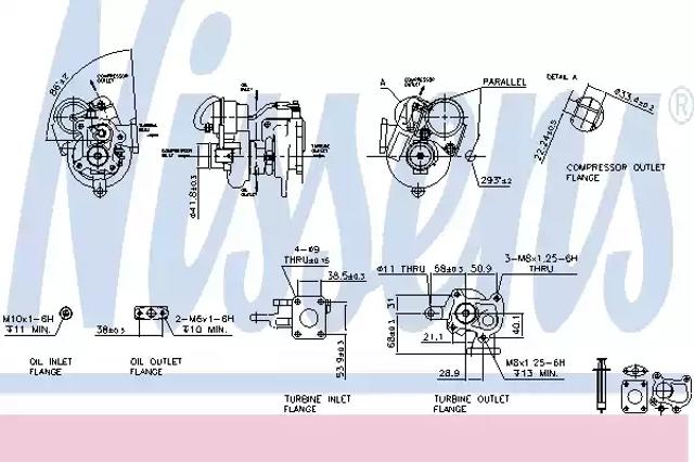 Турбоком 93060 NISSENS