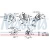 Турбонагнетатель 93421 NISSENS