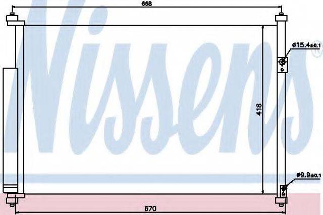 Конденсатор 940012 NISSENS