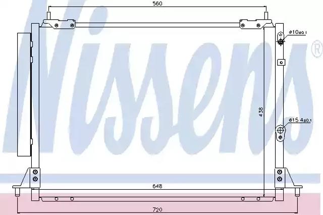 Конденсатор 940188 NISSENS