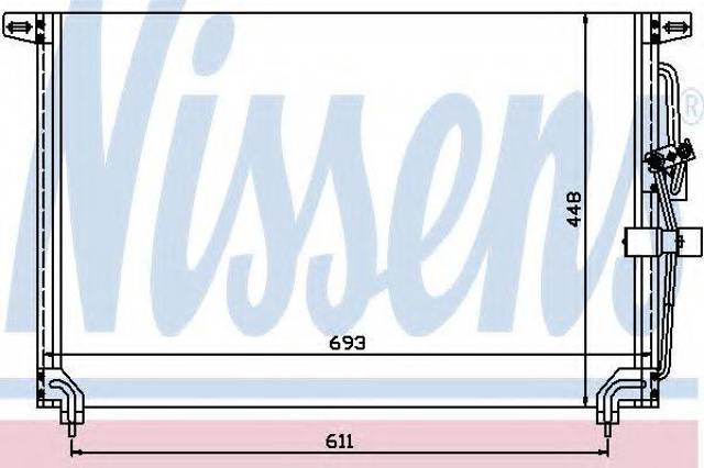 Конденсатор 94232 NISSENS