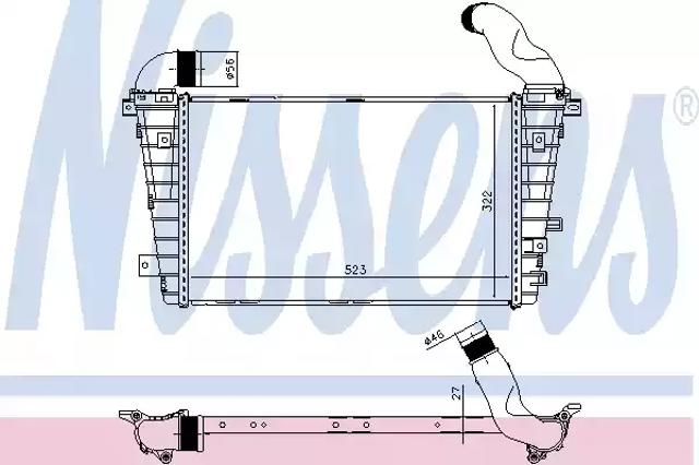 Интеркулер 96461 NISSENS