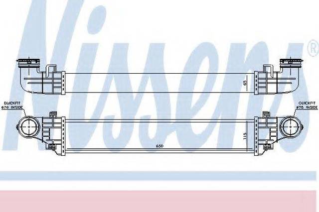 Интеркулер 96785 NISSENS