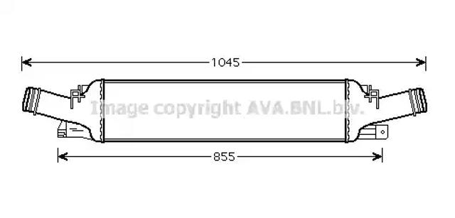 Охладитель наддувочного воздуха AI4294 AVA