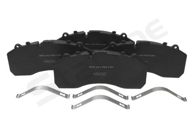 Колодки на тормоз задний дисковый BDT001 STARLINE