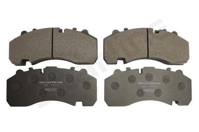 Колодки тормозные дисковые комплект BDT027 STARLINE