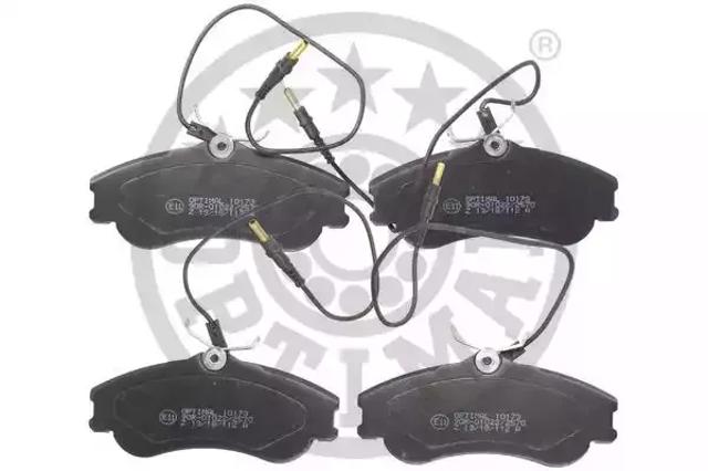 Колодки тормозные дисковые комплект BP10173 OPTIMAL